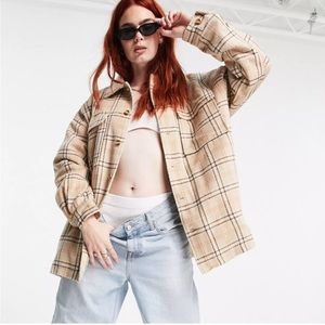 ASOS Faux Wool Shaket